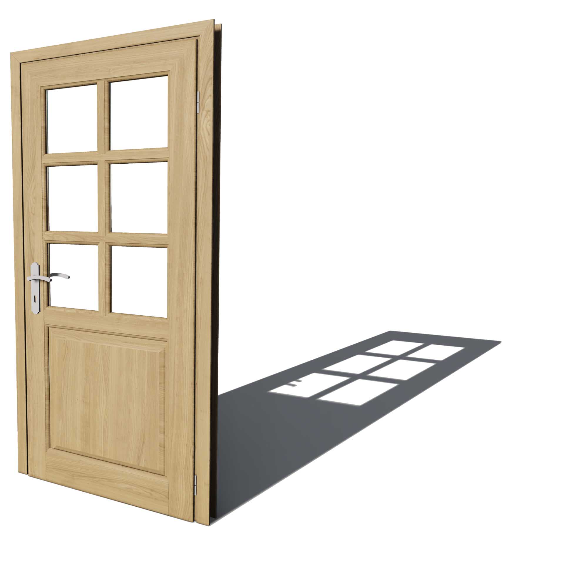 Tuinhuis deur met kozijn